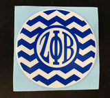 Zeta Phi Beta Vinyl Decal