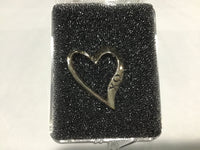 Chi Omega Open Heart Charm