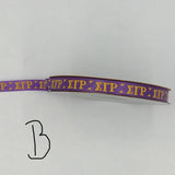 Sigma Gamma Rho Ribbon By The Yard