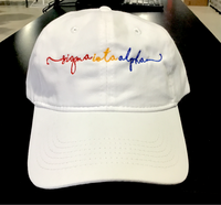 Sigma Iota Alpha Script Hat