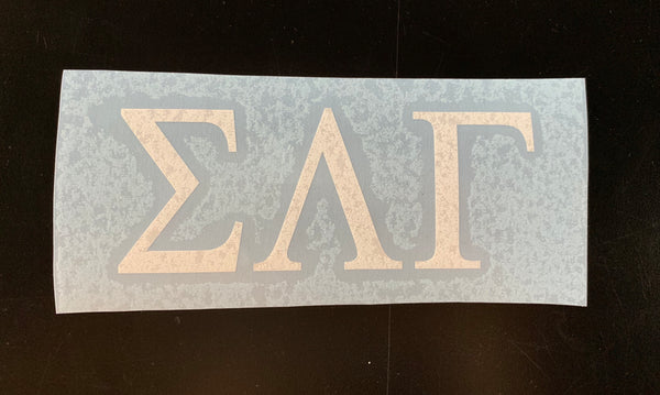 Sigma Lambda Gamma Vinyl Decal