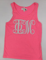 Phi Mu Monogram Vinyl Tank - Discontinued