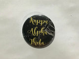 Kappa Alpha Theta Marble 2.25" Printed Button