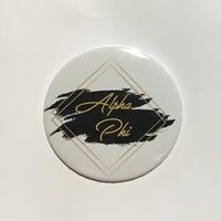 Alpha Phi Printed Button Watercolor Collection