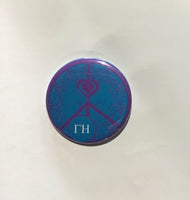 Gamma Eta Purple Heart Button