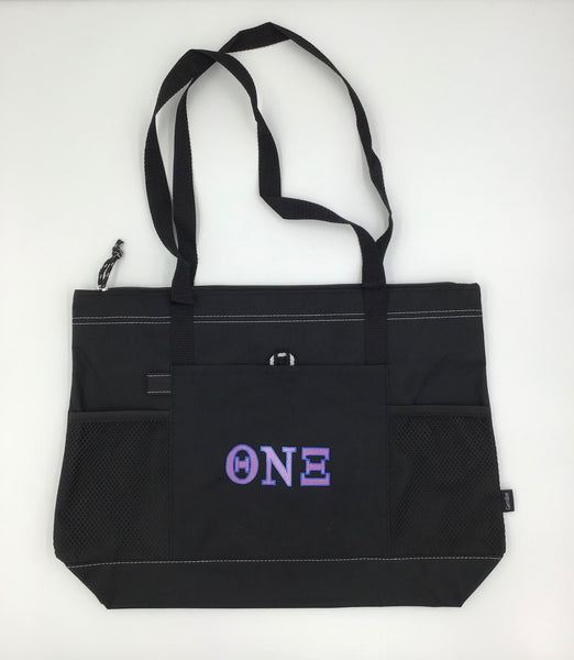 Theta Nu Xi Gemline Zippered Tote