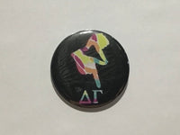 Delta Gamma Handsign 2.25" Printed Button