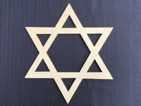 Star of David Wood Board