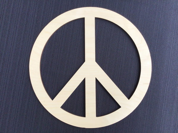 Peace Sign Wood Board