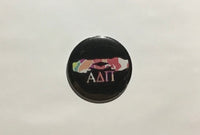 Alpha Delta Pi Handsign 2.25" Printed Button