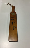 Sigma Gamma Rho Founder Paddle