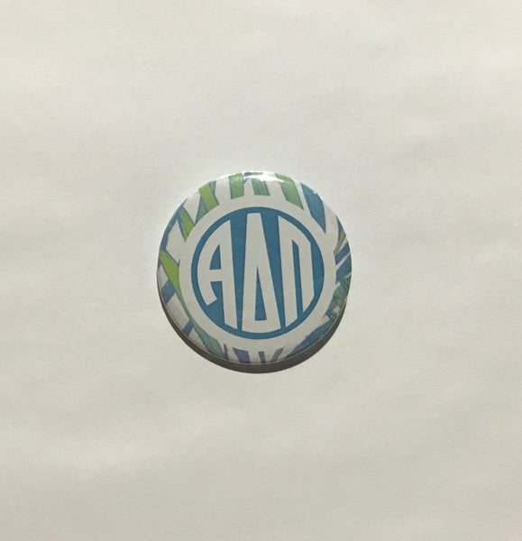 Alpha Delta Pi 2.25" Printed Button