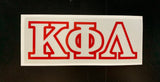 Kappa Phi Lambda Vinyl Decal