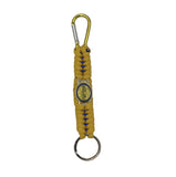 Sigma Gamma Rho Woven Paracord Keychain