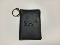 Sigma Lambda Gamma Leather Key Chain Wallet