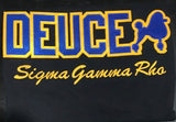 Sigma Gamma Rho Black Word Tee
