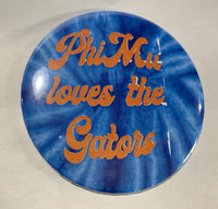 Phi Mu Tie Dye Printed Button