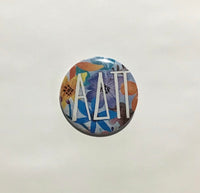 Alpha Delta Pi Flower Design 2.25" Printed Button