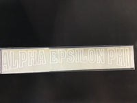 Alpha Epsilon Phi Horizontal Decal