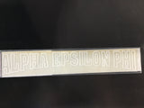 Alpha Epsilon Phi Horizontal Decal