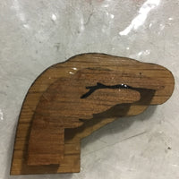 Omega Hand Oak-Backed Symbol