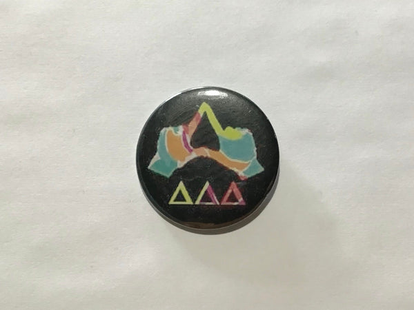 Delta Delta Delta Handsign 2.25" Printed Button