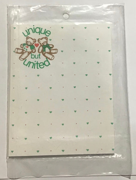 Kappa Delta "Unique but united" Notepad
