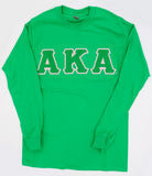 Alpha Kappa Alpha Greek Long Sleeve