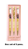 Zeta Tau Alpha Confetti Pen Set