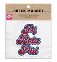Pi Beta Phi Retro Magnet