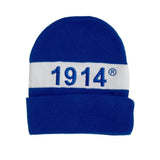 Phi Beta Sigma 2 Sided Embroidered Knit Beanie