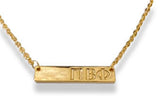 Pi Beta Phi Bar Necklace