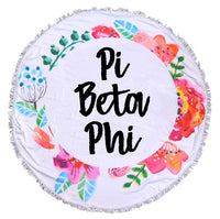 Pi Beta Phi Fringe Towel Blanket