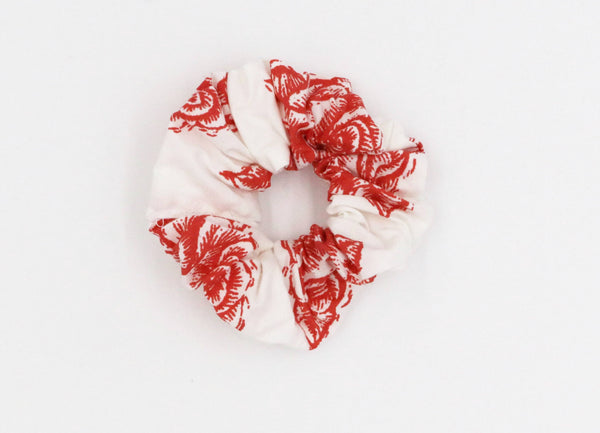 Alpha Omicron Pi Rose Scrunchie