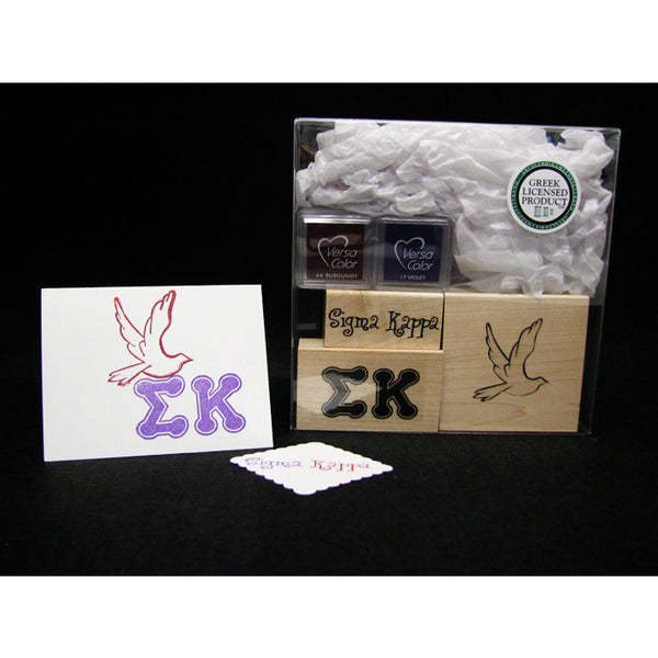 Sigma Kappa Rubber Stamp Kit