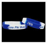 Zeta Phi Beta Silicone Bracelet