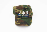 Zeta Phi Beta Finer Woman Camo Hat