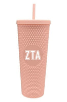 Zeta Tau Alpha Studded Tumbler