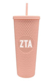 Zeta Tau Alpha Studded Tumbler